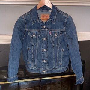Levi's Red Tag Stretch Denim trucker Jacket sz M - Like New